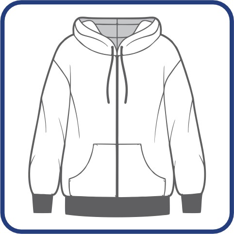 Felpa full zip